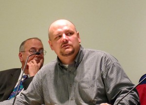 Council member and Corridor board member Travis Hickey: "I'm privy to inside information" but refuses to release to press