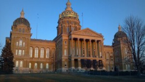State capitol of Iowa