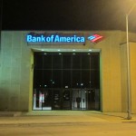 Bank of America branch in Mason City, Iowa.