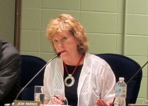 Jean Marinos, last seen serving as a City Council member on September 4th, 2012.