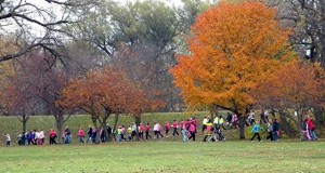 A fundraiser walk recently held at East Park