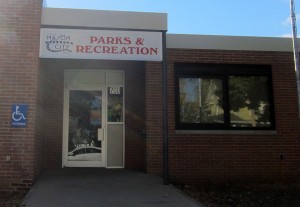 The current offices of the Mason City Recreation Department at the former Washington School.