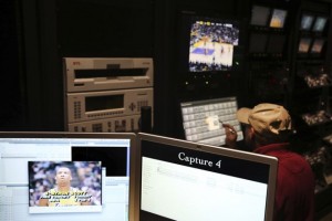 The Iron Mountain archival facility in Hollywood houses a massive collection of film and musical treasures including many items for the Grammy Museum. The facility also specializes in digitizing analog footage. They are currently digitizing Lakers games as far back as their playing days in Minnesota.