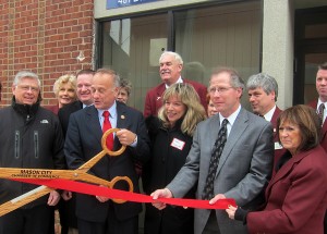 Congressman King at the Grand Opening of the Mason City office in the Fourth District today
