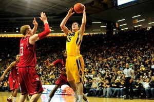 Another easy Hawkeye basket against the Cornhuskers