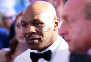 Mike Tyson arrives on the red carpet at the 67th Annual Tony Awards held at Radio City Music Hall on June 9, 2013 in New York City.     UPI/Monika Graff