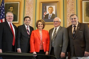 Here is a photo of the five remaining House Republicans that came into office together in 2002: Rep. Tom Sands, Speaker Kraig Paulsen, myself, Speaker Pro Tem Steve Olson, and Rep. Ralph Watts.