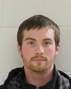 Jail photo of Reece Ronson Ristau after alleged incident at Hy-Vee West.  The charges were dropped. 