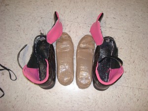 Cocaine Hidden in Shoes