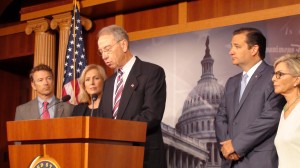 Senator Chuck Grassley works to build bipartisan support for bill to improve military justice system for victims of sexual assault.