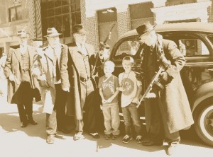 Nathan and Joey DeWaard with the Dillinger Gang