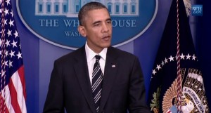 President Obama at press conference September 27th, 2013
