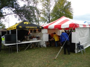 Rockwell's Lions Club Food Tent