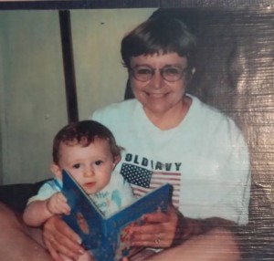 "This is one of my favorite pictures of Tyler and his Grandma Bobbi about 4 months before she was taken from us," said Jolie.