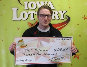 Neil Petersen, lottery winner