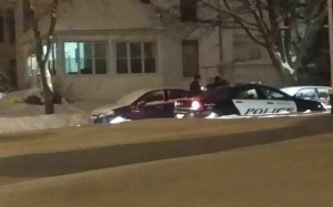 Police at scene on North Penn