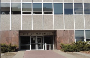 Waterloo city hall and police station