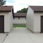 Councilman Travis Hickey's garages, never connected as a Mason City board ordered, 4 years ago.  He just voted to have a man's home torn down.