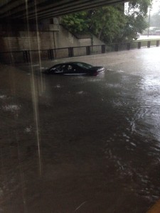 Mason City Blake Cooper: "I rescued three young boys this morning from these cars A major flash flood!"