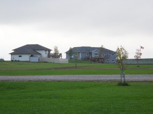 Sterling Acres - the two homes that did get built