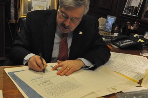 Governor signs the bill into law