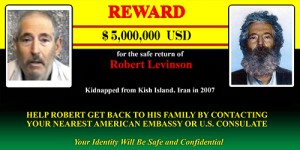 Robert Levinson went missing from Kish Island, Iran, on March 9, 2007.