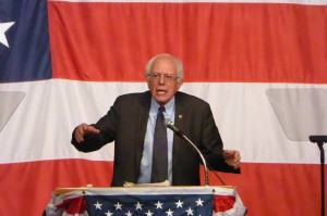 Bernie Sanders in Clear Lake, Iowa