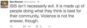 Dan Kimmel now-deleted tweet