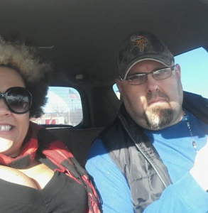 Facebook screenshot from Gardner's profile, he is pictured with a female in Minnesota on January 31