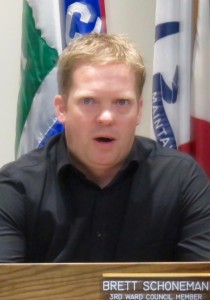 Councilman Brett Schoneman