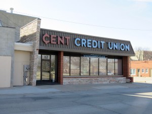 Cent Credit Union, downtown branch, in Mason City