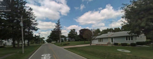Google street view of Alexander, Iowa