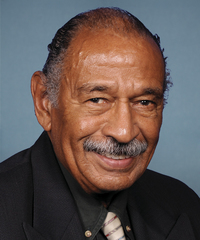 Rep. John Conyers Jr. (D) Representative from Michigan’s 13th District, introduce the bill