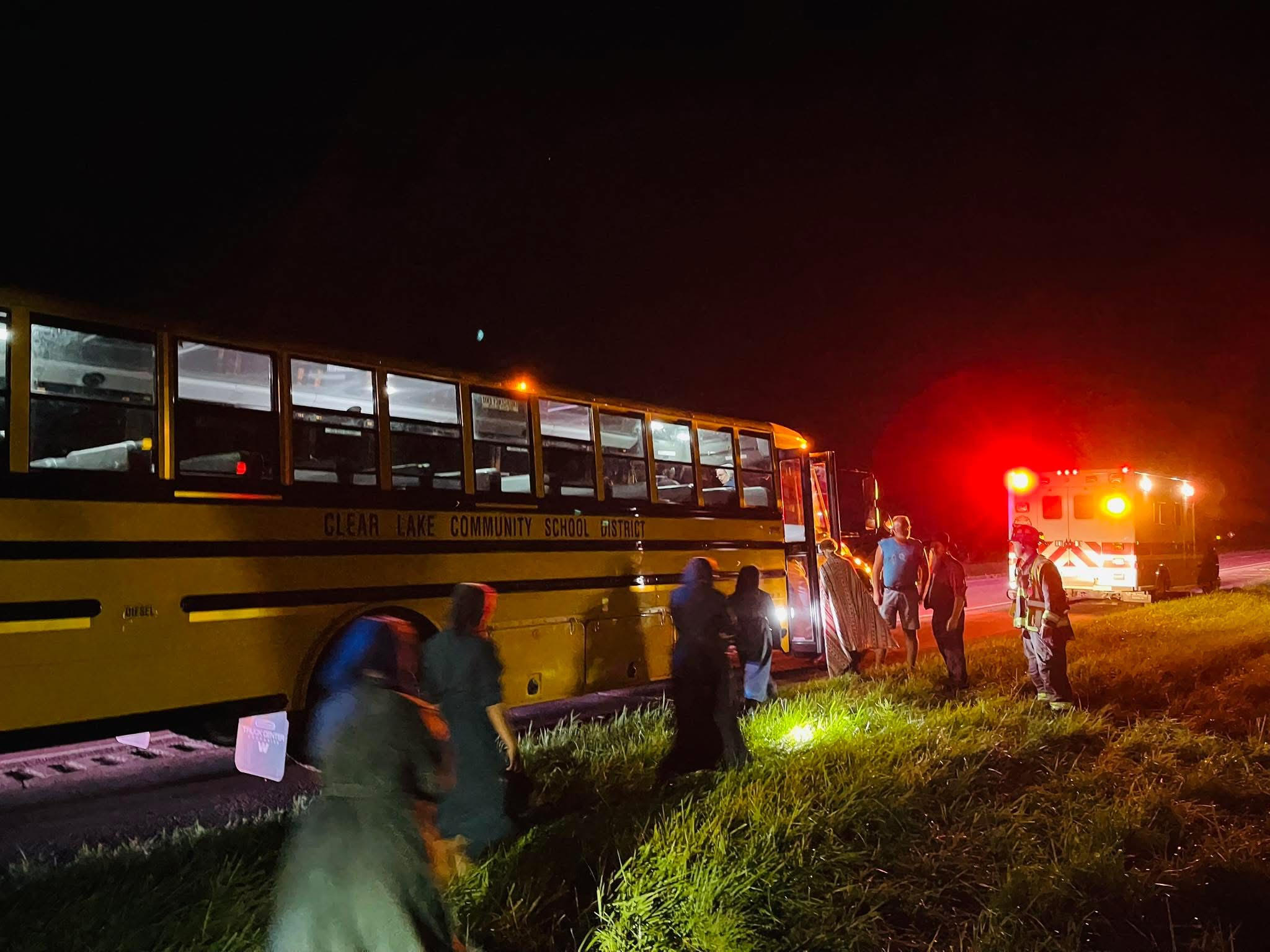 Authorities in Clear Lake rescue dozens after bus breakdown on ...