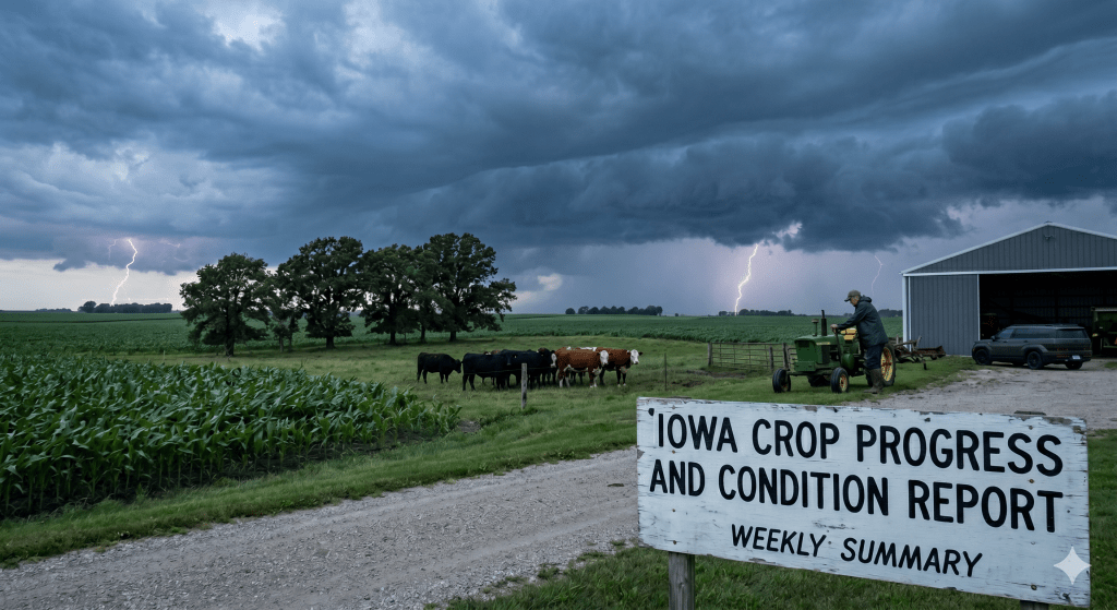 Iowa corn and soybeans are holding strong as harvest nears